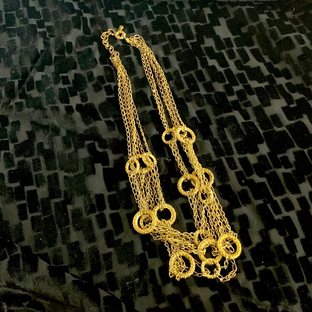 Rosa Flores layered necklace new without tags